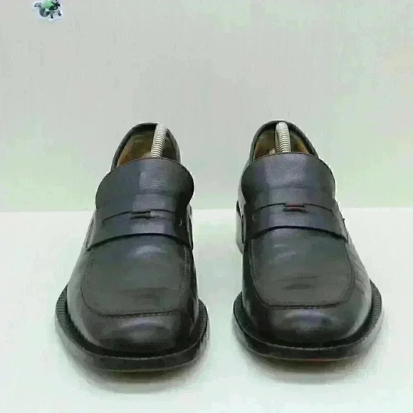 Bally Tiago Men's Brown Leather Penny Loafers Size US 9.5 D - Picture 5 of 11